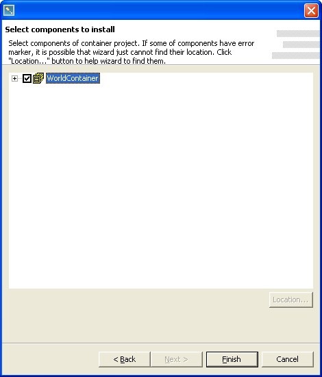 Container  components