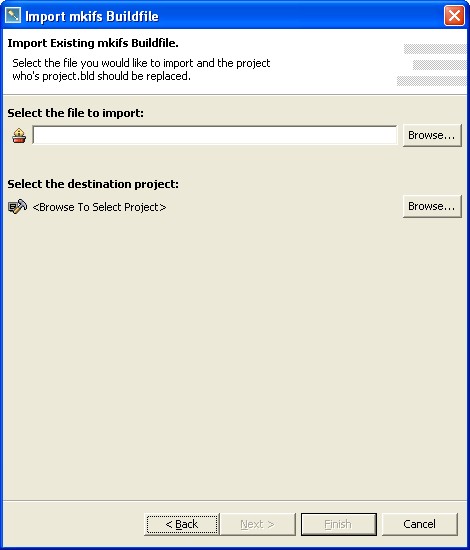 Import mkifs Buildfile